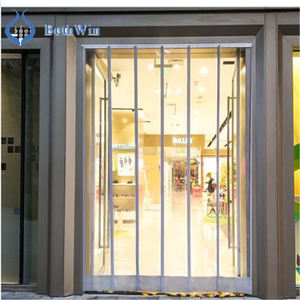 Inverno caldo antivento striscia di PVC tenda aria condizionata commerciale negozio divisorio aspirazione magnetica trasparente plastica morbida - Product Image 1