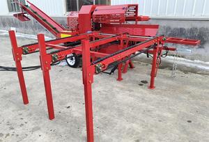 Processeur <span class=keywords><strong>de</strong></span> <span class=keywords><strong>bois</strong></span> automatique 30T pour la foresterie et la menuiserie, alimenté par un moteur à essence, avec table à <span class=keywords><strong>bois</strong></span> portable - Product Image 2