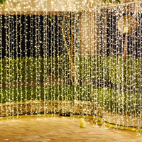 Guirlande lumineuse LED décorative connectable pour extérieur, jardin, cour, patio, Noël, blanc chaud, IP44, vente en gros