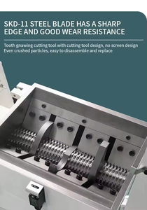 Macchina per stampaggio a iniezione lenta frantoio per bordi/macchina per polverizzatore in plastica incluso sistema di recupero - Product Image 6