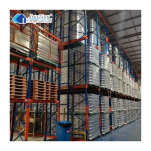 高密度仓库货架钢制直入式货架系统用于工业散货储存 - Product Image 2