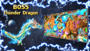 2025 शीर्ष गुणवत्ता सिक्का संचालित खेल 6 खिलाड़ी 55 "वीडियो थंडर मछली खेल टेबल लकड़ी आर्केड मशीन - Product Image 6