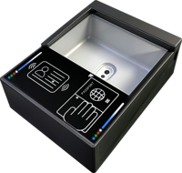 Lecteur-scanner de passeport USB Gigabit Ethernet ultra-mince MHY sans PC, capteur CMOS IA intégré, déclenchement automatique, 13MP/800DPI, sécurisé