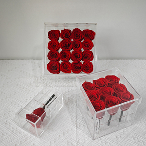 Lovebay - Rosas Rojas Preservadas para el Día de San Valentín, Flores Preservadas Reales para Navidad, Graduación, al por Mayor - Product Image 2