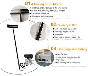 <span class=keywords><strong>Robot</strong></span> De <span class=keywords><strong>Limpieza</strong></span> De Paneles <span class=keywords><strong>Solares</strong></span> De 45 grados, equipo De soluciones De <span class=keywords><strong>limpieza</strong></span> De <span class=keywords><strong>placas</strong></span> De Panel Solar, cepillos eléctricos - Product Image 3