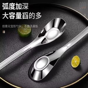 Stainless Steel Ingot Spoon Small Tapered Type Gloss Finish Baby Food Spoon For 1-2 Years Kids Feeding - Product Image 4