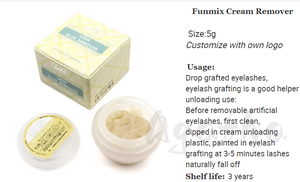 Removedor <span class=keywords><strong>de</strong></span> Pegamento para Extensiones <span class=keywords><strong>de</strong></span> <span class=keywords><strong>Pestañas</strong></span> <span class=keywords><strong>Funmix</strong></span> 5g, Sabor Vagen, Crema Removedora <span class=keywords><strong>de</strong></span> Pegamento para <span class=keywords><strong>Pestañas</strong></span> Postizas <span class=keywords><strong>de</strong></span> Alta Calidad - Product Image 2