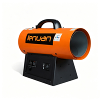 Chauffe-ventilateur temporaire à gaz propane LN125LPTE pour volailles, idéal pour hôtels, restaurants, commerce de détail, avec support technique vidéo – Offre spéciale