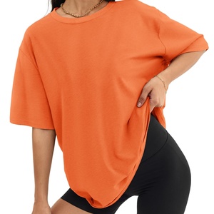 Camisetas Deportivas de Cuello Redondo y Manga Corta para Mujer, Corte Regular, Tops de Verano 2024, Camiseta Básica Antiarrugas de Secado Rápido, Tejido de Punto - Product Image 6