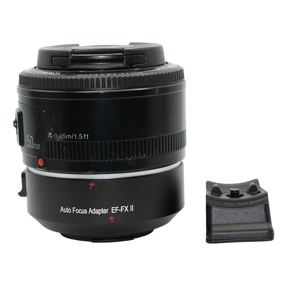 EF-FX II Auto focus Lens adapter Ring for Canon EF Lens to Fuji Fujifilm X mount Camera X-H X-T4 X-PRO