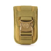 Porte-téléphone de sport multifonctionnel en tissu Oxford 800D camouflage pour activités de plein air, ceinture de chasse, pochette portefeuille pour téléphone