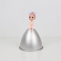 Offre Spéciale : Moule à Gâteau 3D Fille avec Base Fixe, 4-10 pouces – Outil de Cuisson et Décoration de Gâteaux