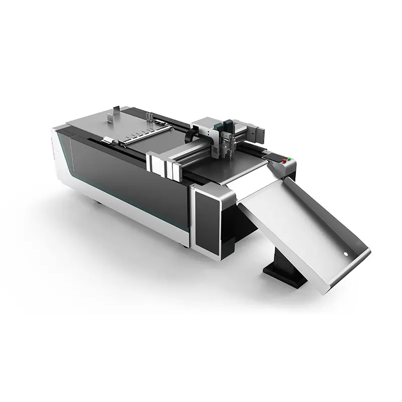 AOL cnc coltello oscillante ruota di cordonatura per cartone scatola di cartone ondulato pacchetti macchina da taglio CNC