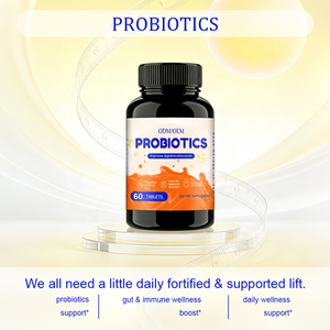Tabletas de Probióticos OEM, Suplemento Dietético para Adultos, Mejora la Digestión y la Absorción, Regula la <span class=keywords><strong>Flora</strong></span> <span class=keywords><strong>Intestinal</strong></span>, Proporciona Energía 2 - Product Image 3