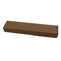 Boîte à couteaux en papier kraft écologique, logo personnalisé, boîte cadeau en carton pour couteaux, logo personnalisé