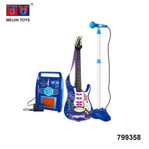 Giocattoli Musicali per Bambini: Chitarra Elettrica con Cassa Acustica e Microfono - Product Image 3