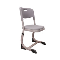 Ensembles de mobilier de bureau en métal au design européen élégant pour étudiants du secondaire, chaises doubles pour salle de classe, bureau à domicile et salon