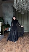 Robes Kaftan Arabes de Dubaï en Gros, Abayas de Luxe pour l'Aïd, Tenues Élégantes et Respirantes en Polyester pour Femmes