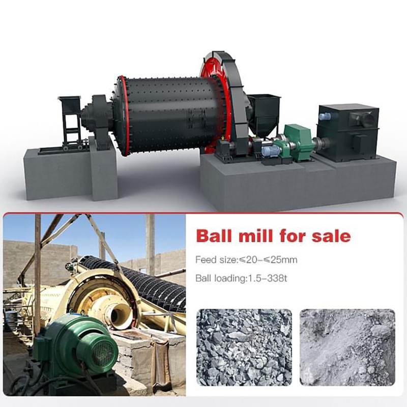 Small Ball Mill 600x800 - Efficient Ore Grinding Solutions