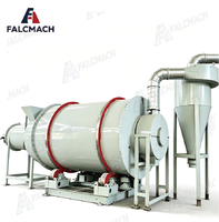 Machine professionnelle d'usine, meilleure machine de séchage du sable, sécheur à tambour rotatif à trois cylindres