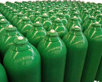 Bouteilles de soda 75L Crème de gaz Hydrogène Vanne à aiguille Tuyau de gaz Réchaud Haut 75 Extincteur Réservoir de gaz YA