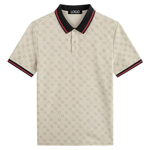 <span class=keywords><strong>Polo</strong></span> Estiva Casual <span class=keywords><strong>Nuova</strong></span> Moda in Puro Cotone Traspirante con Logo Personalizzato Ricamato, Maglia di Alta Qualità per Uomo - Product Image 1