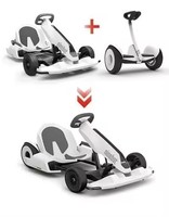 Kit de karting électrique Segway Offre Spéciale 2 avec scooter électrique Ninebot S pour enfants adultes