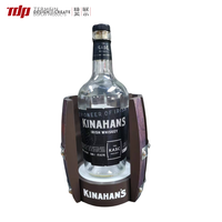 Support de bouteille de vin, de whisky, de bière, de liqueur éclairé pour bar de nuit en plastique acrylique TDP en gros, présentoir, glorificateur LED