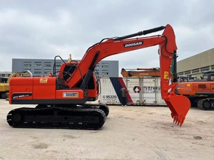 Excavadora de cadenas DOOSAN DX150LC usada en venta, excelente estado, 15 toneladas, martillo hidráulico, motor CE, bomba, cojinete, modelo 2022 - Product Image 4