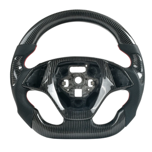 Volant en fibre de carbone personnalisé avec revêtement en cuir noir pour <span class=keywords><strong>Chevrolet</strong></span> <span class=keywords><strong>Corvette</strong></span> <span class=keywords><strong>C7</strong></span> Camaro 2012 <span class=keywords><strong>2014</strong></span> 2015 2016 2017 - Product Image 5