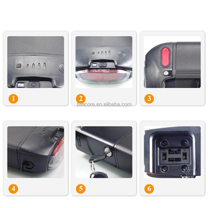 Batterie de vélo électrique E-Lux Newport Rear Pack 48v 10.4ah 12ah 14ah pour vélo électrique <span class=keywords><strong>EVELO</strong></span> Galaxy Lux Compass - Product Image 6