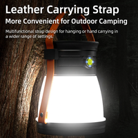 Lanterne de camping solaire LED portable, lampe de poche rechargeable, lampe de secours pour tente, lampe de secours extérieure