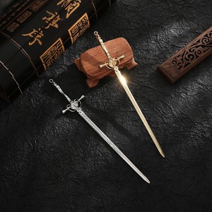 Trung Quốc Cổ Phong Cách Thanh Kiếm Tóc Pin Đũa Cho Mái Tóc Dài Trung Quốc Tóc Bun Gậy Cho Phụ Nữ - Product Image 4