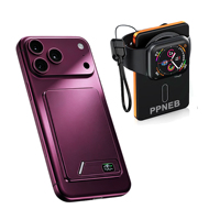Batterie externe magnétique ultra-fine sans fil 10000mAh 5000mAh, chargeur portable 22.5W à charge rapide pour iPhone 18 Duo