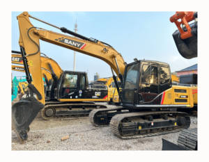 Excavatrice d'occasion Sany SY155C Pro de haute qualité Excavatrice sur chenilles de grande marque pour la construction Caractéristiques du moteur de la pompe à godet Bon prix - Product Image 1