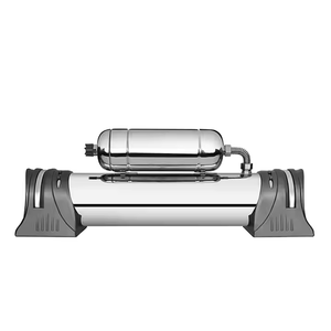 Sistema de filtración de agua debajo del fregadero de 2 etapas de fácil instalación, filtro de acero inoxidable UF y carbono, cero aguas residuales - Product Image 2