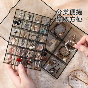 <strong>Jewellery</strong> Box Earrings 3 <strong>Drawers</strong> Acrylic <strong>Jewellery</strong> Box Girls Earring Storage <strong>Organiser</strong> - Product Image 3