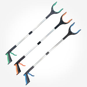 Thêm dài có thể gập lại Reacher Grabber Pickup công cụ 360 ° xoay hàm & Hai nam châm nguồn điện - Product Image 6