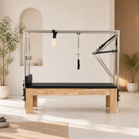 Venta al por Mayor de Pilates Cadillac de Madera de Roble Sólido Profesional, de Primera Calidad, Ecológico, con Diseño Personalizado, Cumple con el Estándar CE