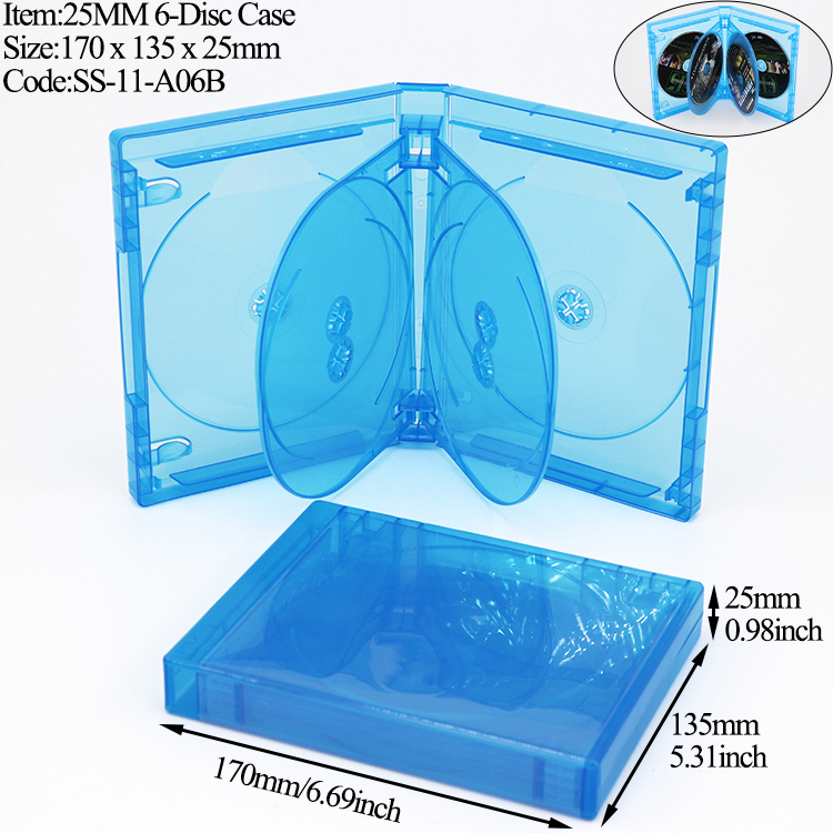25MM 6-Bluray Case A06B
