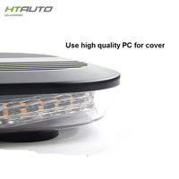 HTAUTO — Mini barre lumineuse 12V 24V 180W, nouveau, barre lumineuse, alerte de danger, Led d'urgence, 60Led