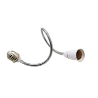 65mm E27-E27 support de lampe étendu support de lampe de conversion E27 ampoule base de lampe adaptateur convertisseur connecteur vis douille adaptateur