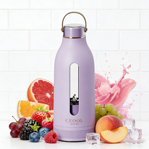 Ceool Mini Licuadora Portátil para Jugo Fresco Recargable por USB Mezclador de Frutas Botella Licuadora Portátil para Smoothies - Product Image 3