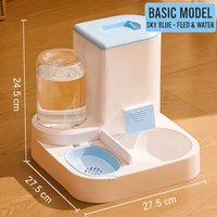Nouveau distributeur d'eau automatique pour animaux de compagnie distributeur d'eau 2 en 1 bol pour chat et chien fournitures pour animaux de compagnie