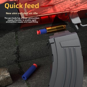 Pistolet à fléchettes souples PHJ à alimentation manuelle, en plastique ABS, électronique, pour les plus <span class=keywords><strong>de</strong></span> 14 ans, unisexe, Battle Royale, cadeau - Product Image 4