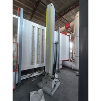 Ligne de production automatique de peinture en poudre avec prétraitement par lavage par pulvérisation pour la finition des surfaces métalliques des meubles en acier, des bureaux et des chaises