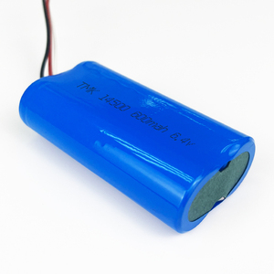 2S1P Cilíndrico 14500 Paquetes 6,4 V 600mAh Baterías de iones de litio Fuente de alimentación recargable para luces de salida con respaldo de batería - Product Image 2