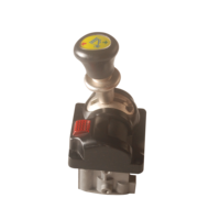 Vanne de commande de cabine pneumatique à benne basculante Joysticks Vanne en aluminium Vannes de commande de changement d'air simples proportionnelles Interrupteur Pto pour camion