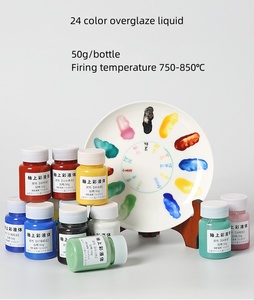 Pigmento de <span class=keywords><strong>Color</strong></span> para Esmalte Cerámico al por Mayor, <span class=keywords><strong>Pintura</strong></span> de <span class=keywords><strong>Color</strong></span> para Esmalte Cerámico Líquido, 50 g - Product Image 5