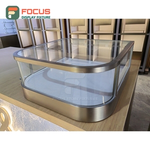 Stylish Coffee Merchandise Display Rack Wood Base Frame Pastry <b>Shelf</b> Area Cafe Merchandise Display Rack - Product Image 5